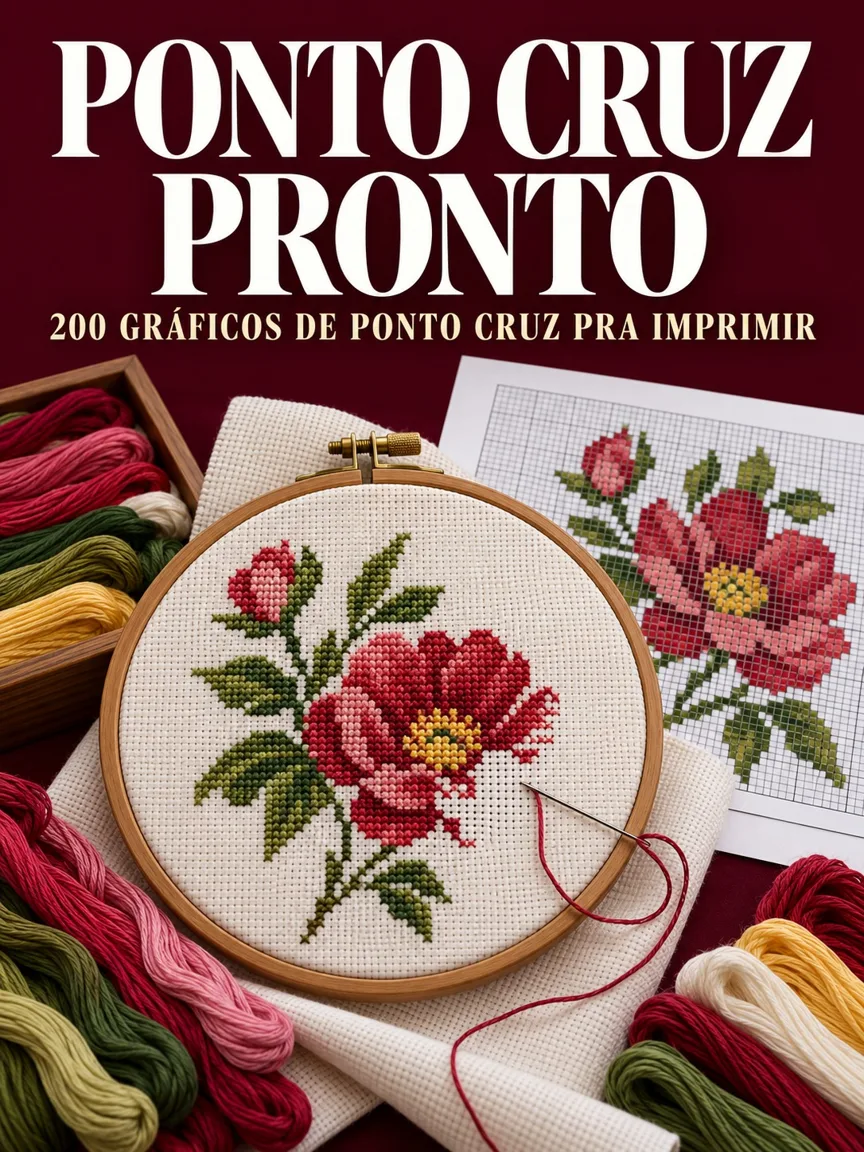 Capa do livro Ponto Cruz Pronto
